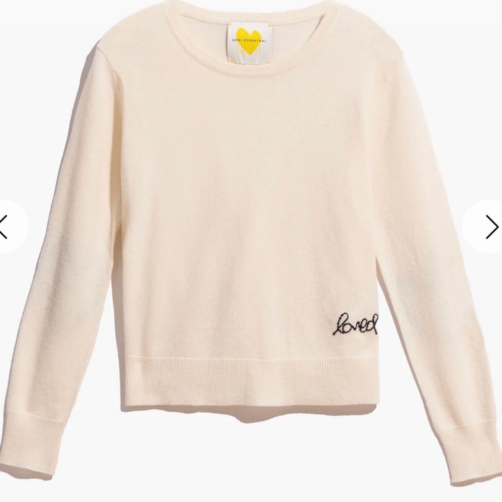 Kerri Rosenthal Patchwork Pullover | color: natur… - image 6